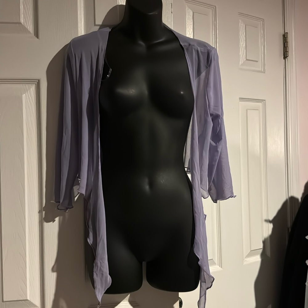 Mesh cardigan